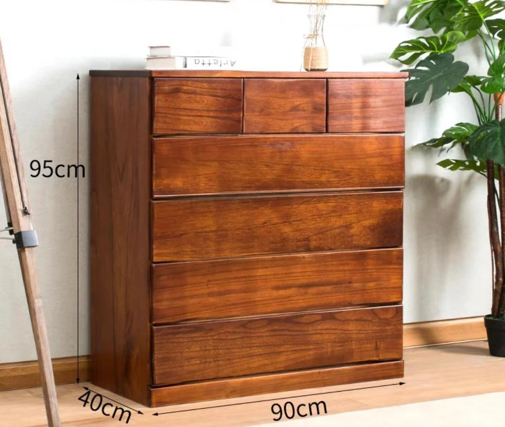 Mateo American 7 Drawer Chest of Drawers Commode Tall Boy 100 W x 45 D x 95 H cm - Image 3