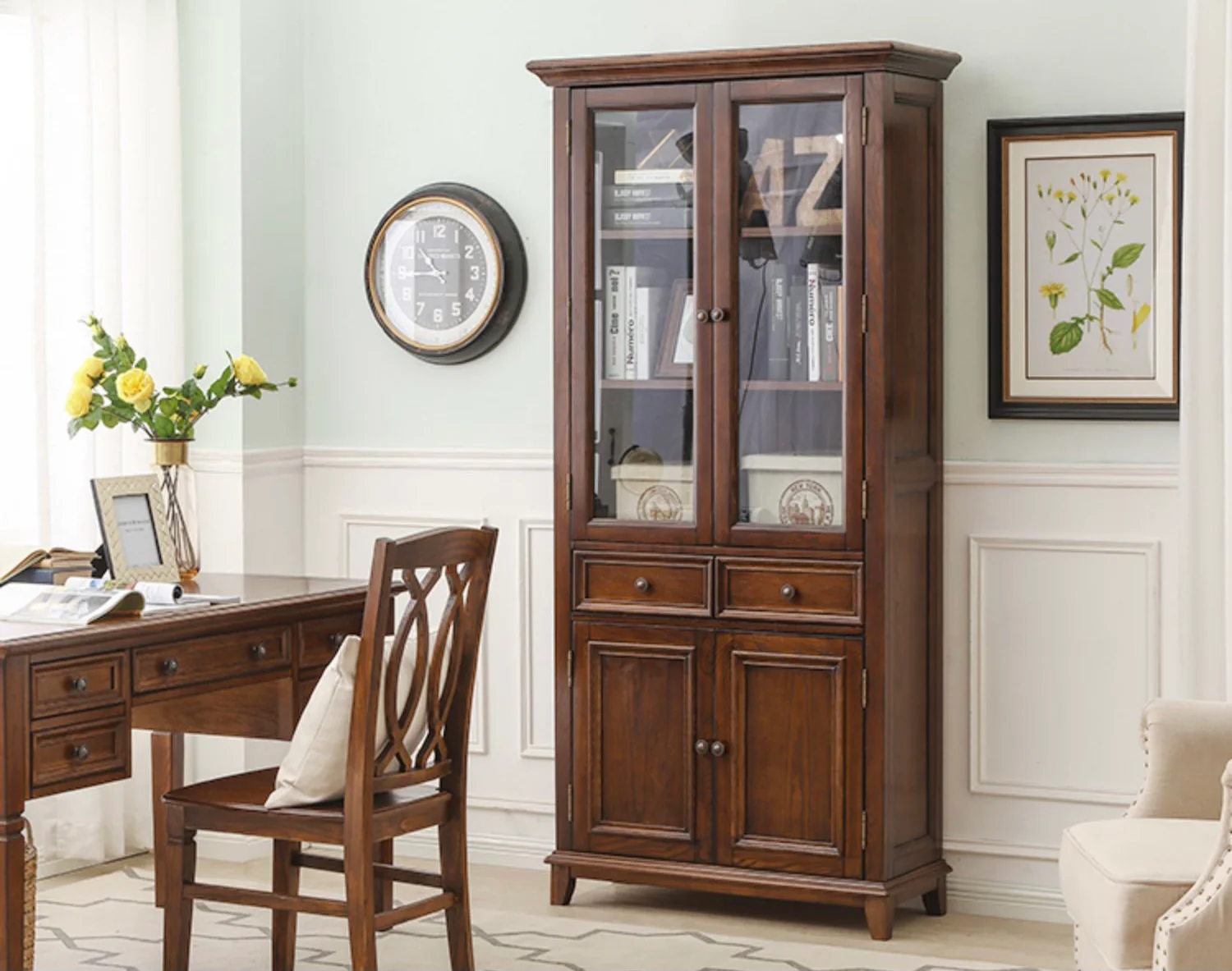 Mateo Glass Display Hutch - Image 5