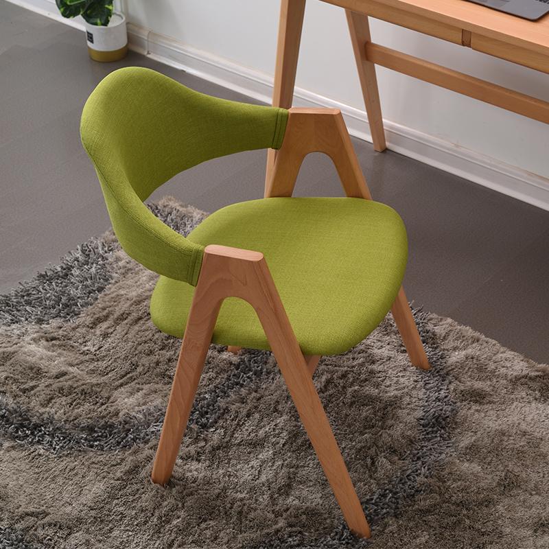 MATEO Luxury Modern Chair Solid Wood Comfy Backrest - Image 4