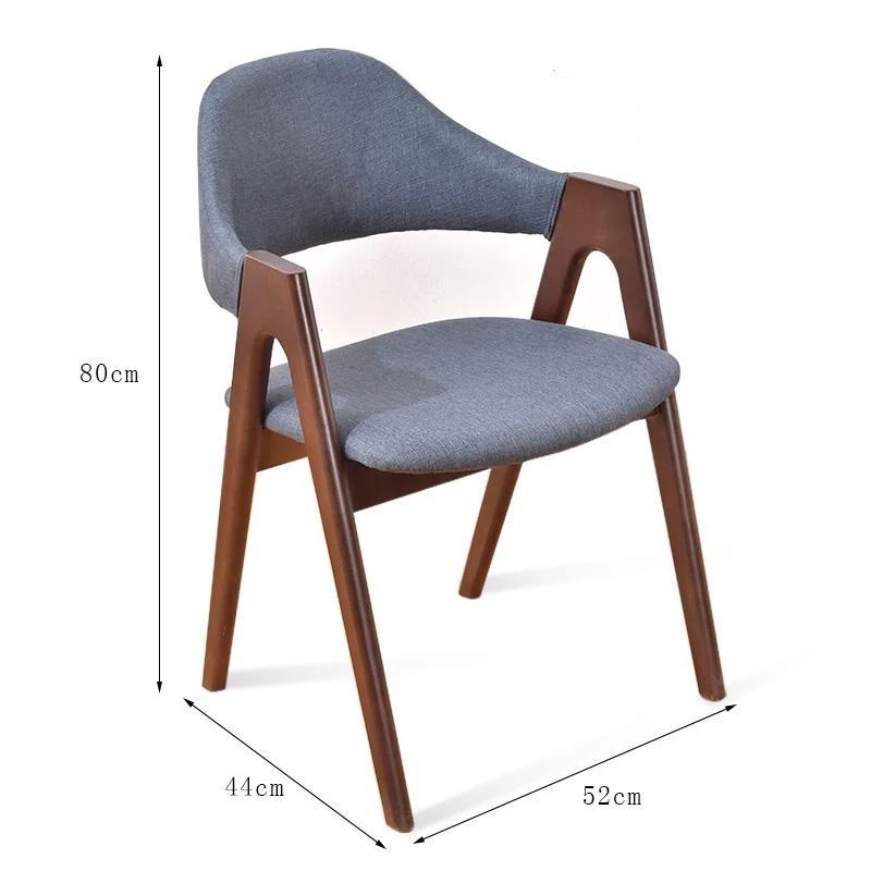 MATEO Luxury Modern Chair Solid Wood Comfy Backrest - Image 6