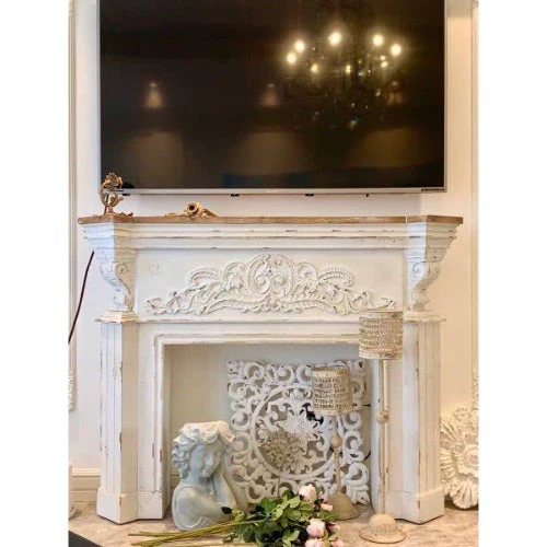 MELANIE Decorative Fireplace - Image 4