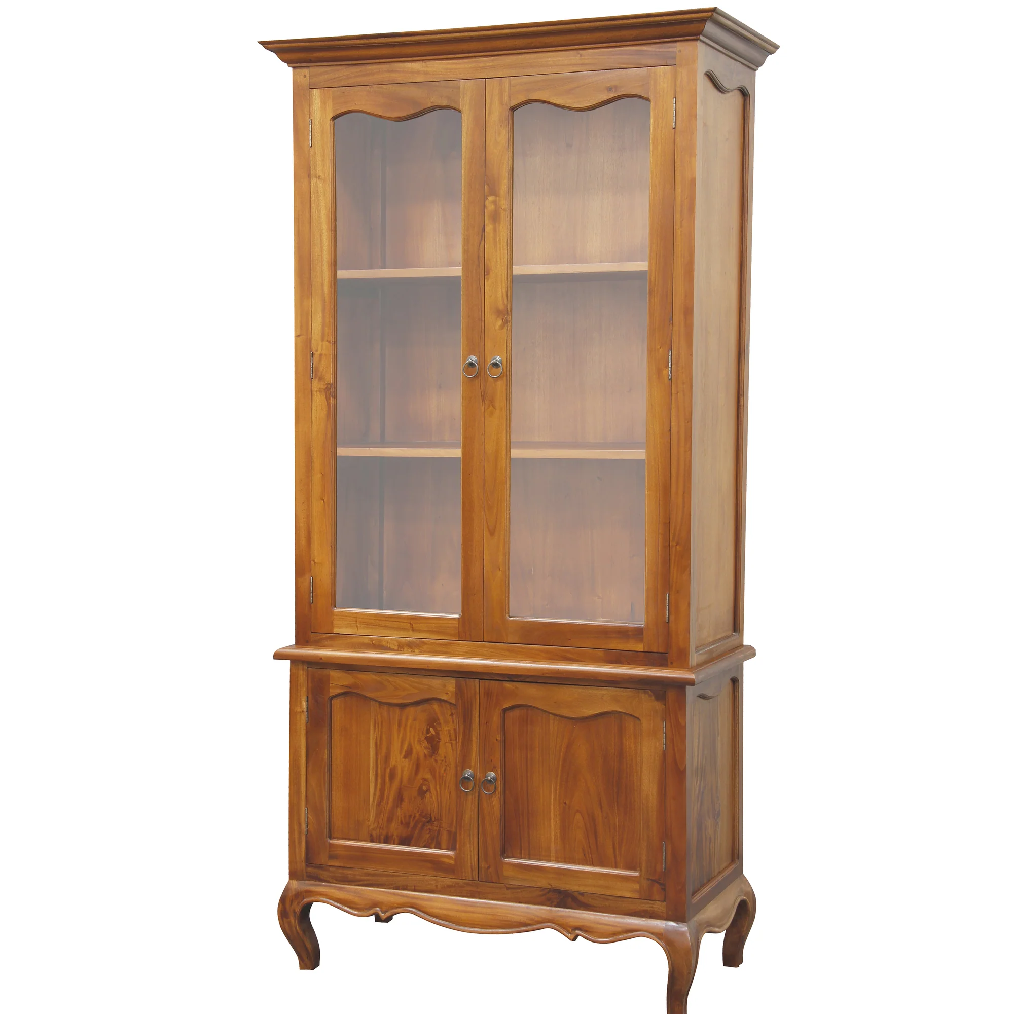 MP - Mervin Solid Timber French Province Cupboard Display Hutch -French Buffet and Hutch - TEK168 AR 400 FP ( 4 Color Choice ) - Image 7