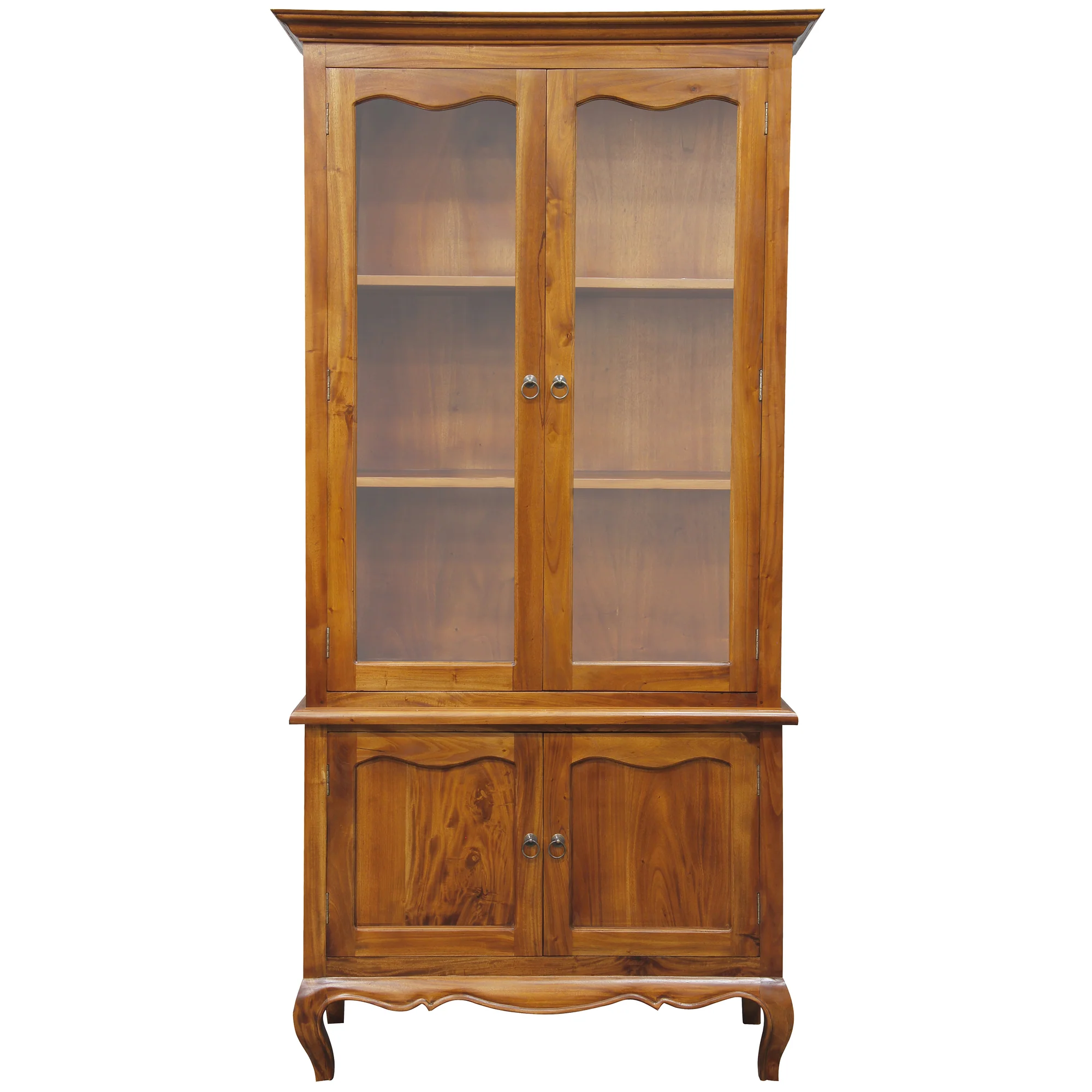 MP - Mervin Solid Timber French Province Cupboard Display Hutch -French Buffet and Hutch - TEK168 AR 400 FP ( 4 Color Choice ) - Image 9