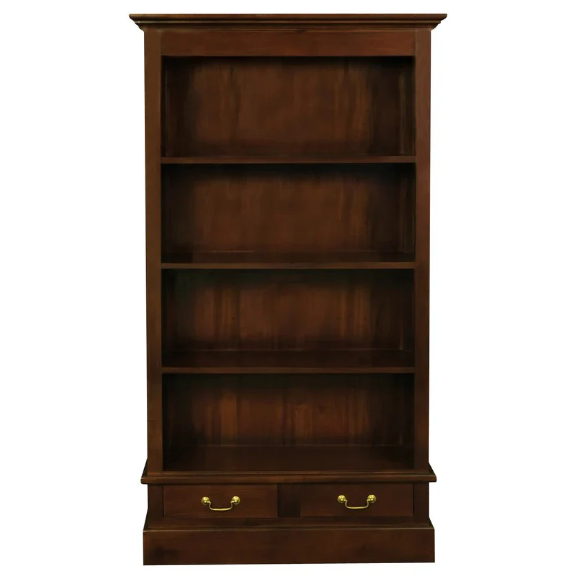 MP - Tasmania Bookcase 4 Shelves 2 Drawers Book Cabinet TEK168 BC 002 PN - Image 7