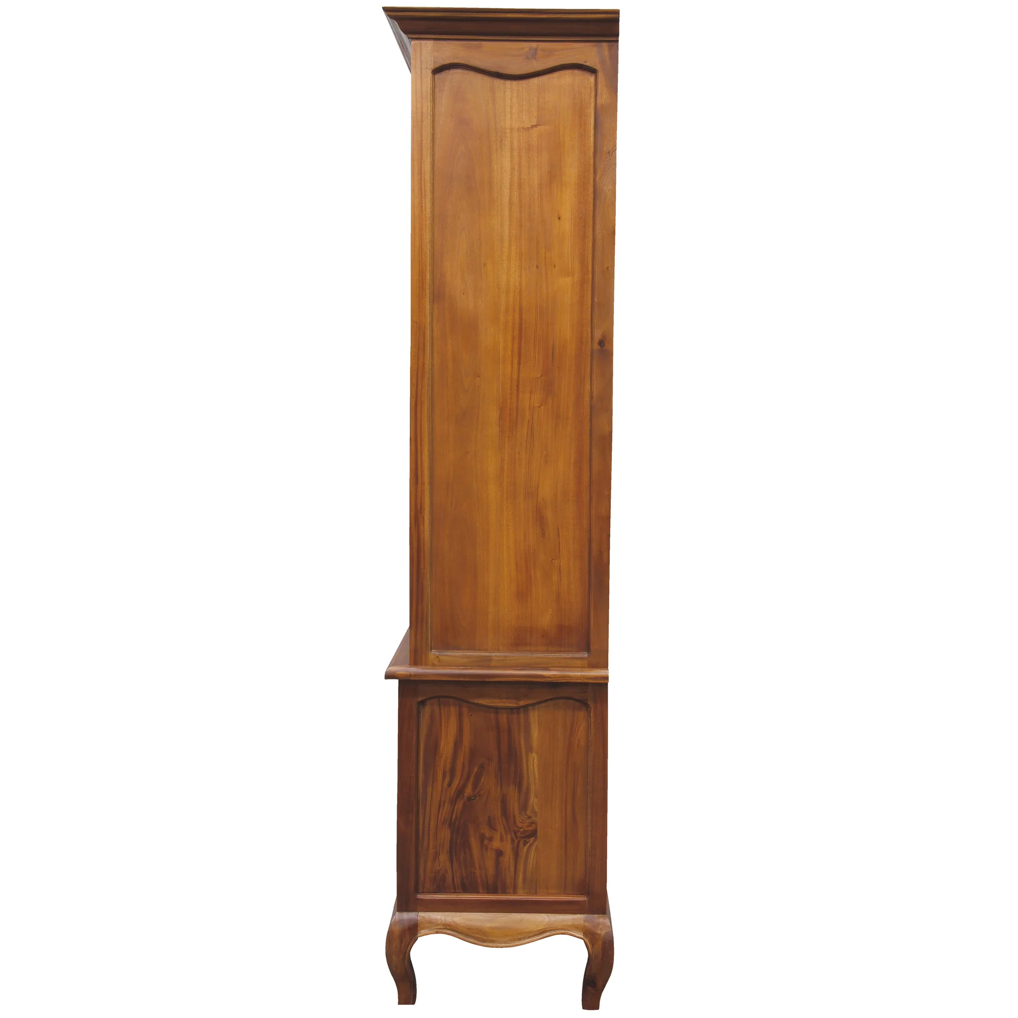 Warehouse Sale Mervin Solid Timber French Province Cupboard Display Hutch -French Buffet and Hutch - TEK168 AR 400 FP ( 3 Color Choice ) Light Pecan Special Price $1799 - Image 8