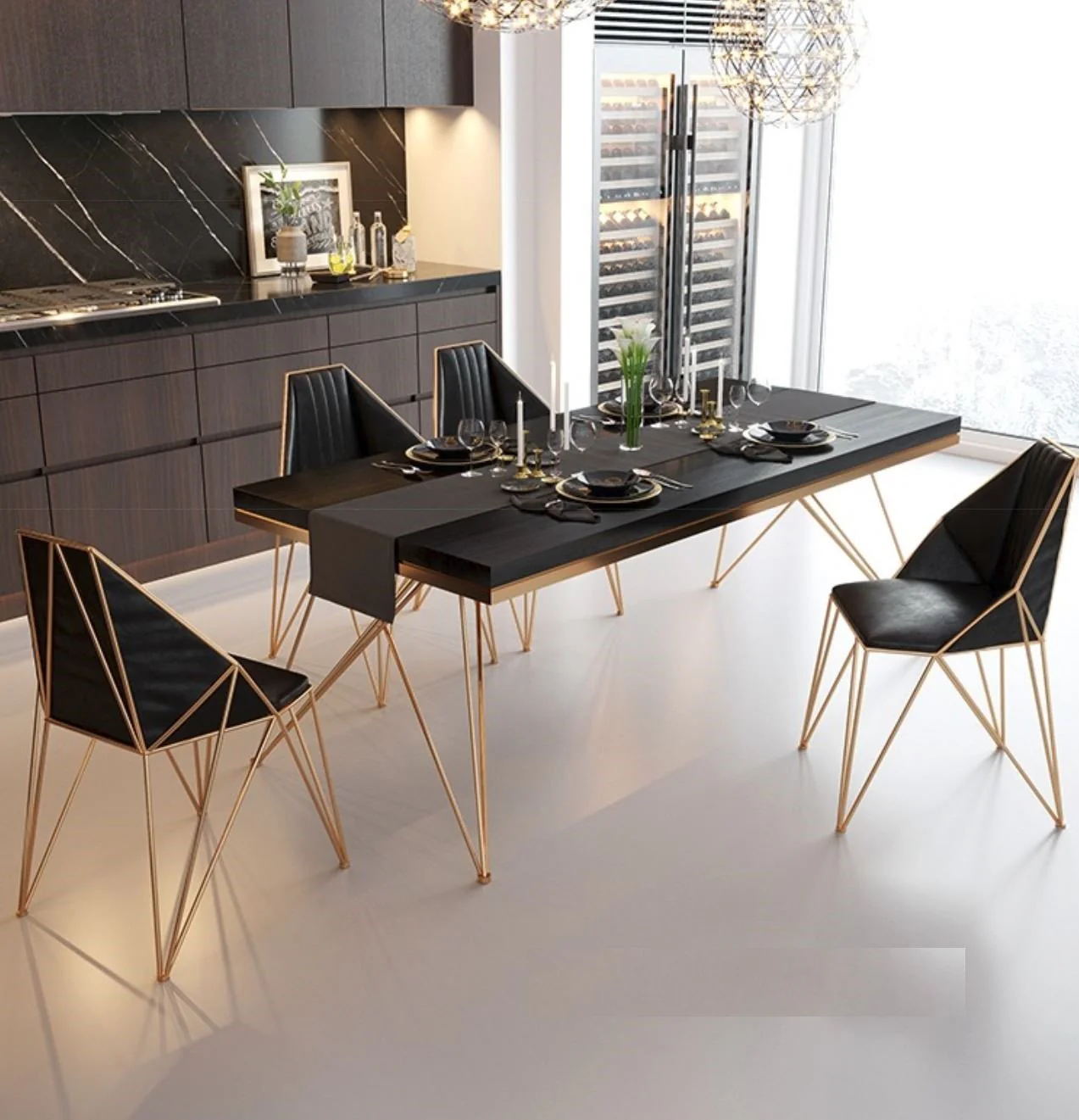 MIA Modern Sleek Dining / Cafe Chairs - Image 3