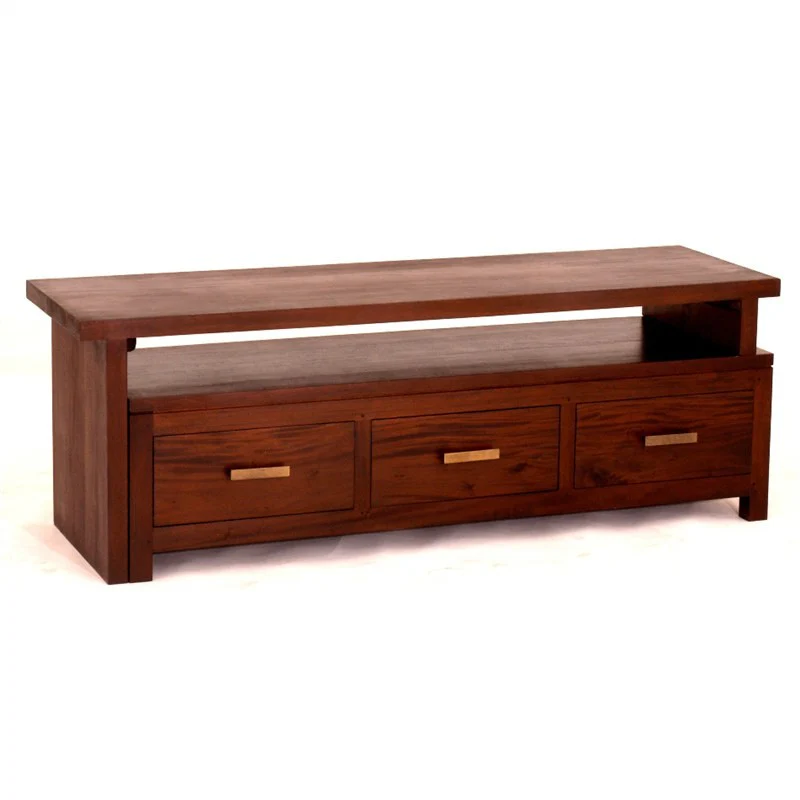 Milan Extension Movable TV Console with 3 Drawers TEK168 TV 003 PNM - Image 6