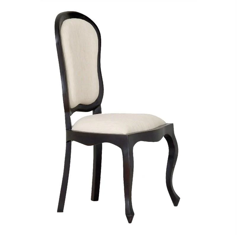 MP - Queen Ann Solid Timber Dining Chair 6 Piece Package Set ( 6 Non Arm rest ) - TEK168 CH 54 56 QA DC ( Picture for Reference Only )