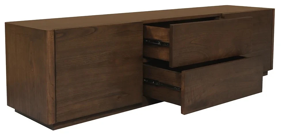 Gatsby 2 Door 2 Drawer Entertainment Unit 190 cm Full Solid TEK168 EU 202 GTY - Image 2