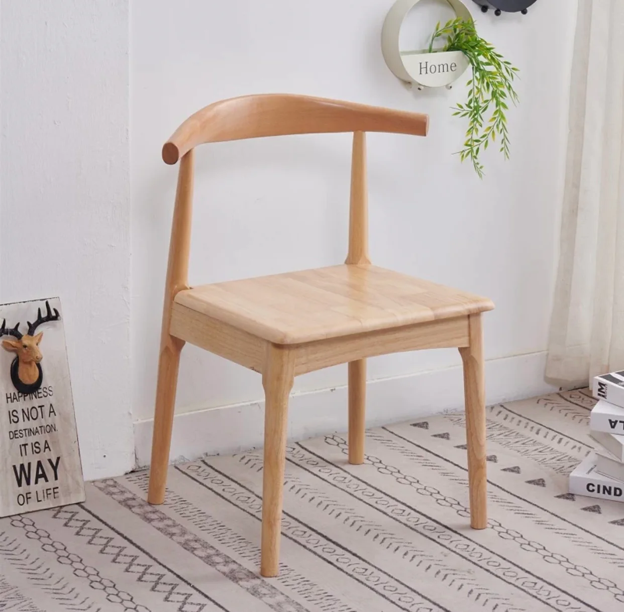 NATHAN Minimalist Modern Chair Solid Wood - Image 6