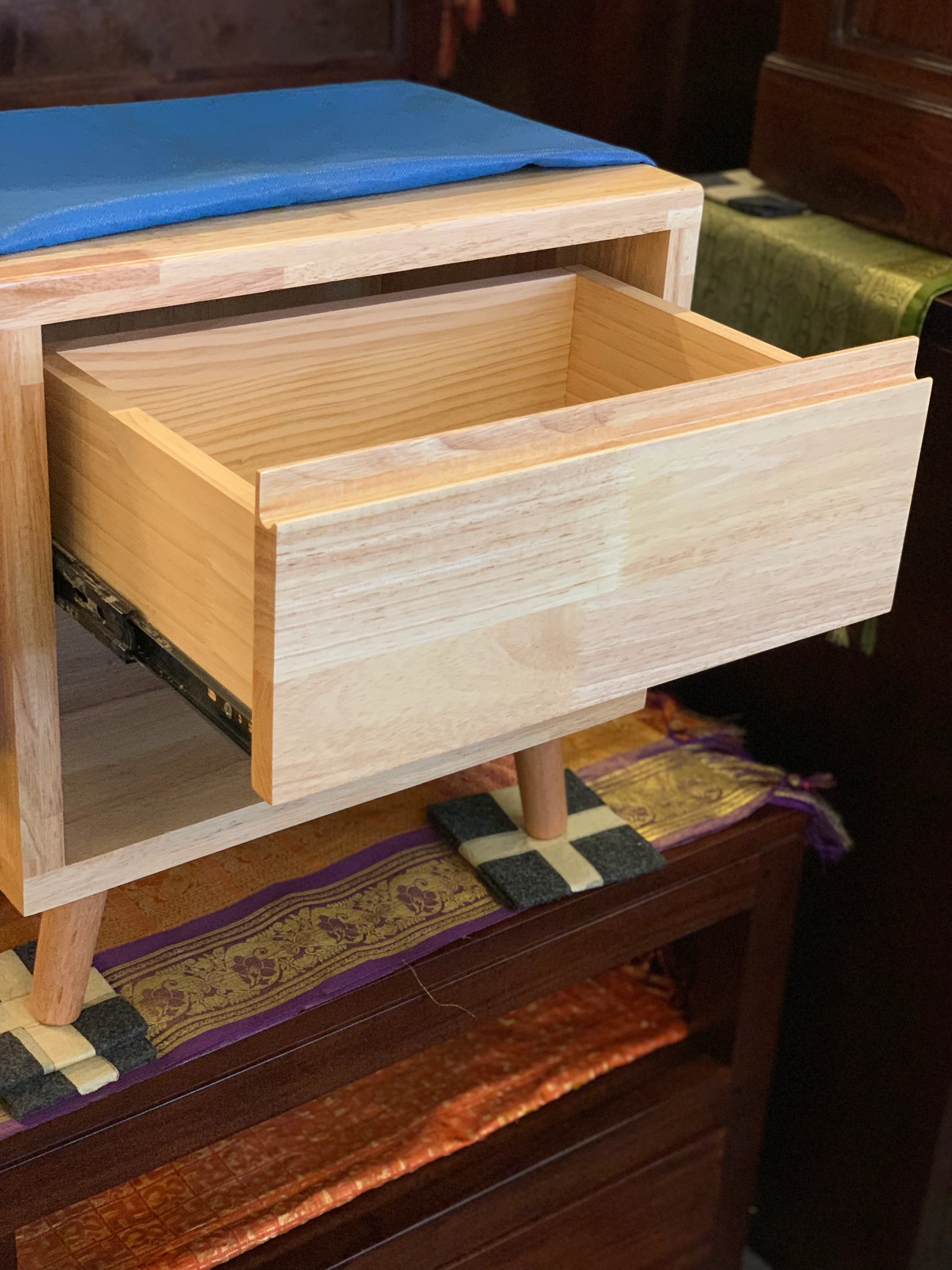 New York Side Table 1 Drawer TEK168 BS 001 - Image 3