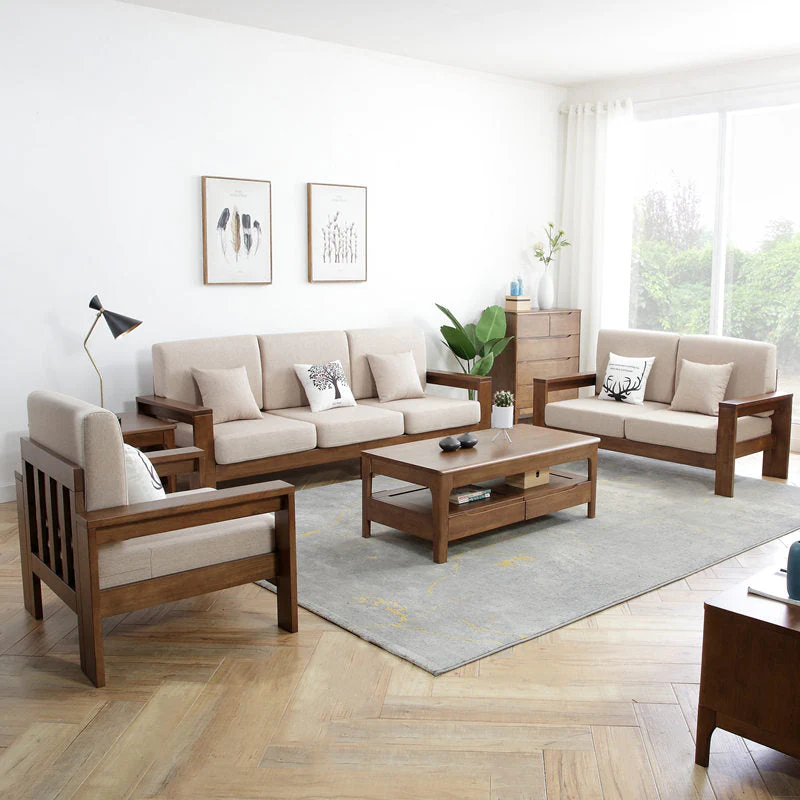 NORA Scandi Japanese Daybed Sofa Solid Wood Nordic ( Select From 3 Sizes ) - Image 2
