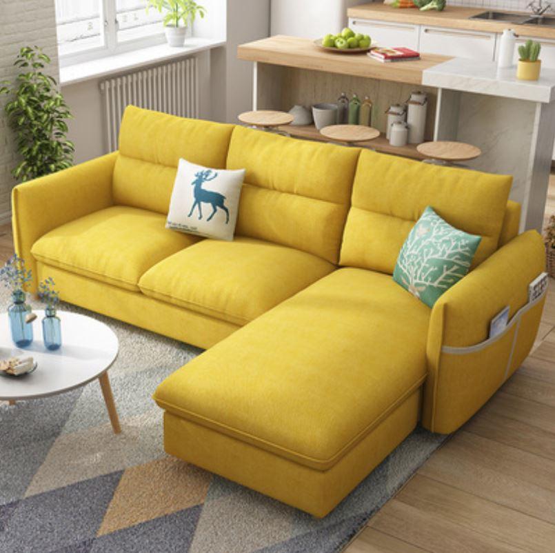 PIETRO Modern Nordic Fabric Sofa - Image 11