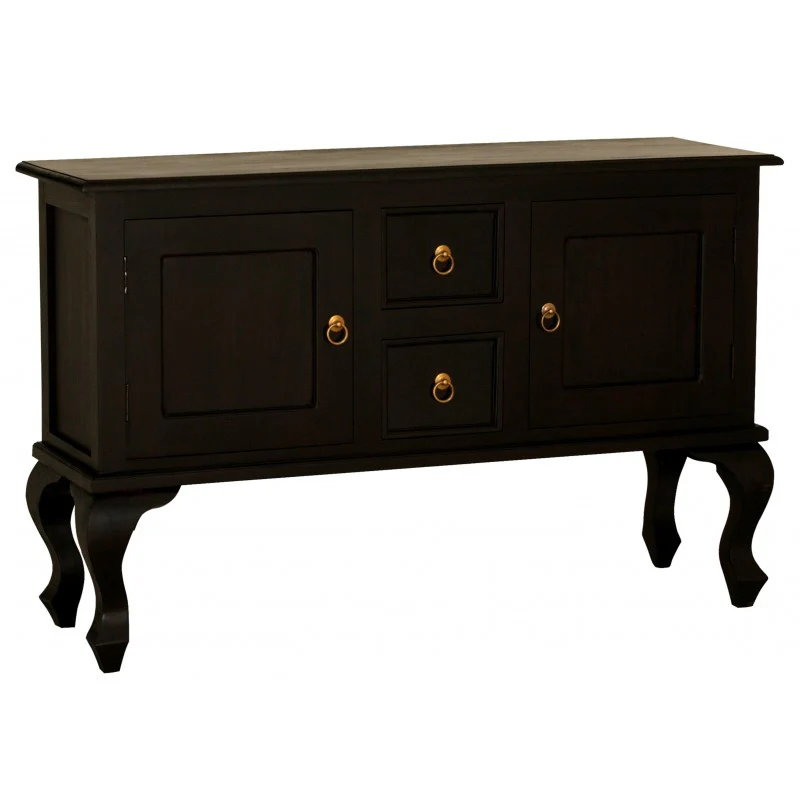 Queen AnnMary Solid Timber 2 Door 2 Drawer Sofa Table Buffet, 130cm, TEK168ST-202-QA-LP - Image 3