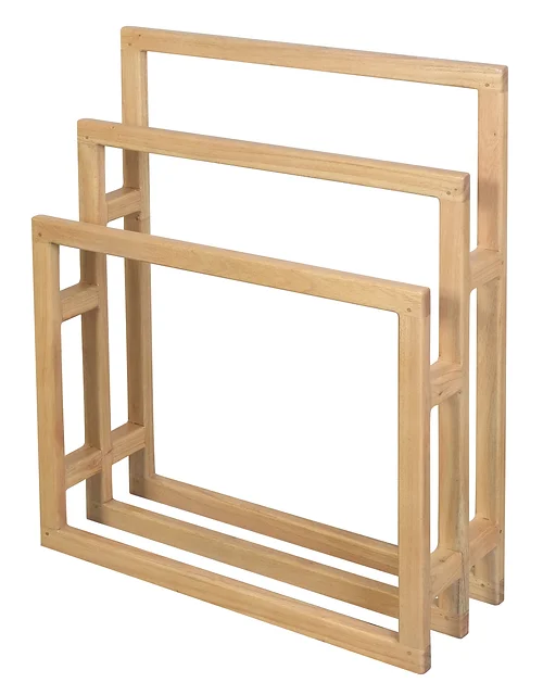Radisson NOBU Towel Stand Solid Teak Wood HR 000 MH / MD - Image 5