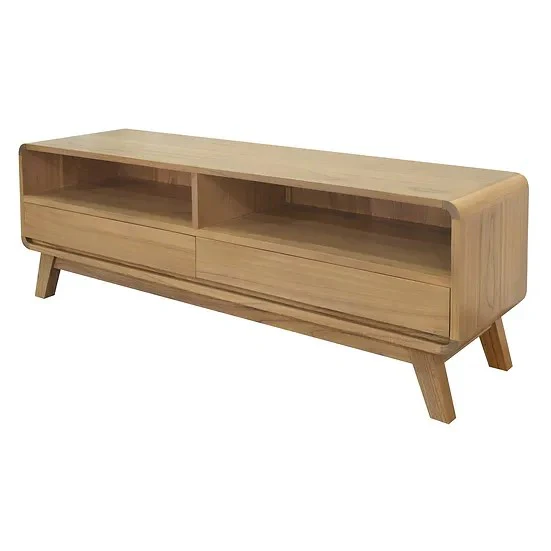 Radisson Providence Teak Wood TV Console Entertainment Unit 140 cm EU 002 PFL - Image 2
