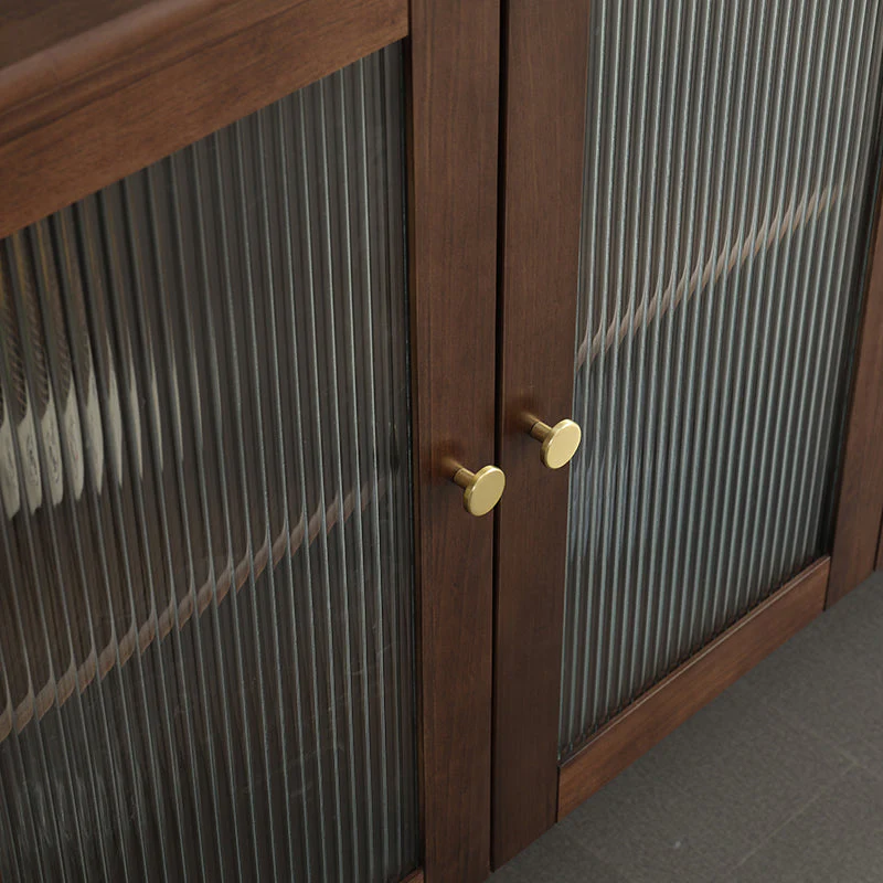 SAMUEL Solid Wood Wine Cabinet Sideboard Kitchen Storage - Image 3