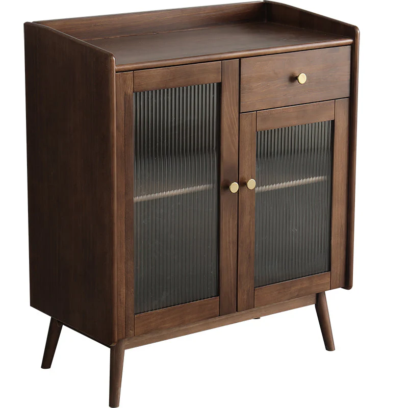 SAMUEL Solid Wood Wine Cabinet Sideboard Kitchen Storage - Image 4