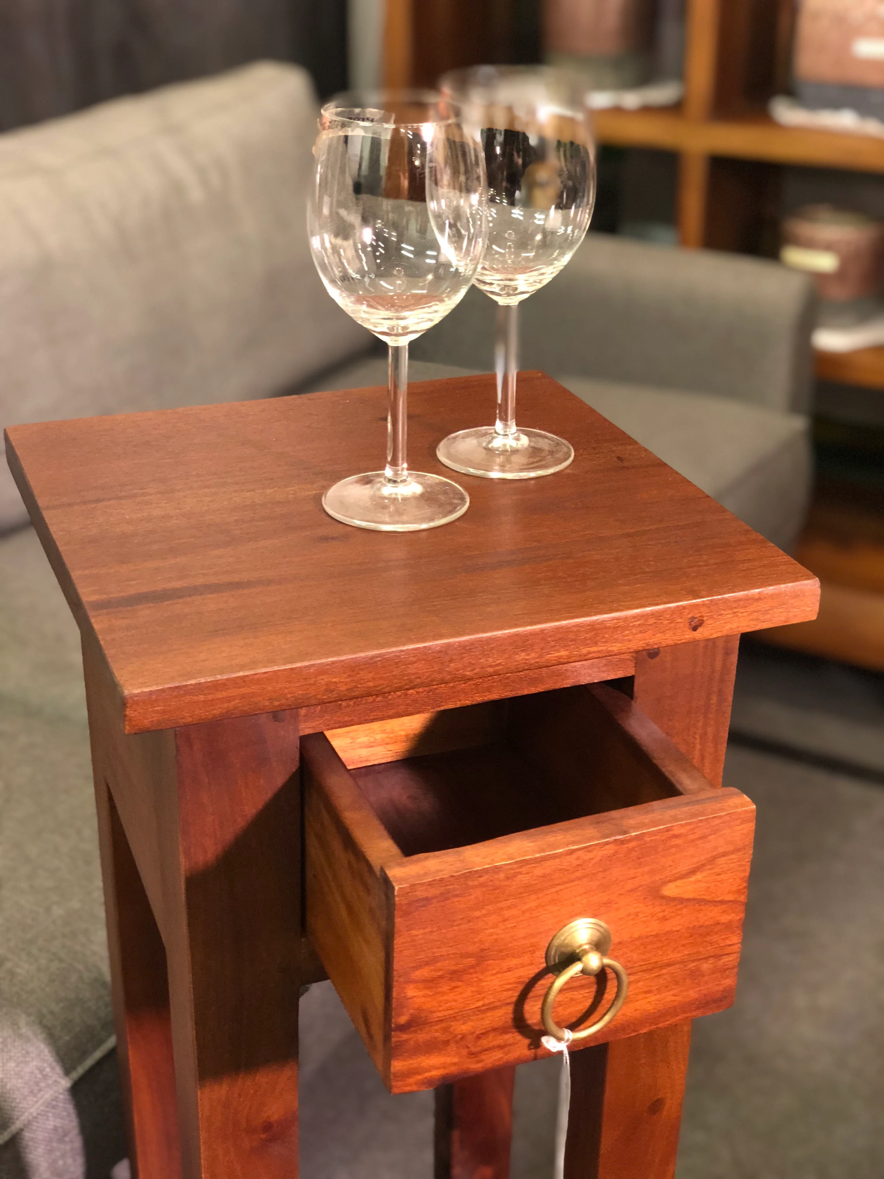 Signature Telephone Table Planter Stand TEK168 PS 001 SL Side Table ( Mahogany Colour ) xx - Image 3