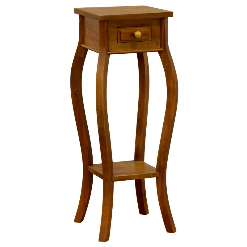 Signature Telephone Table Planter Stand Side Table TEK168 PS 001 CL ( Mahogany Colour ) - Image 5