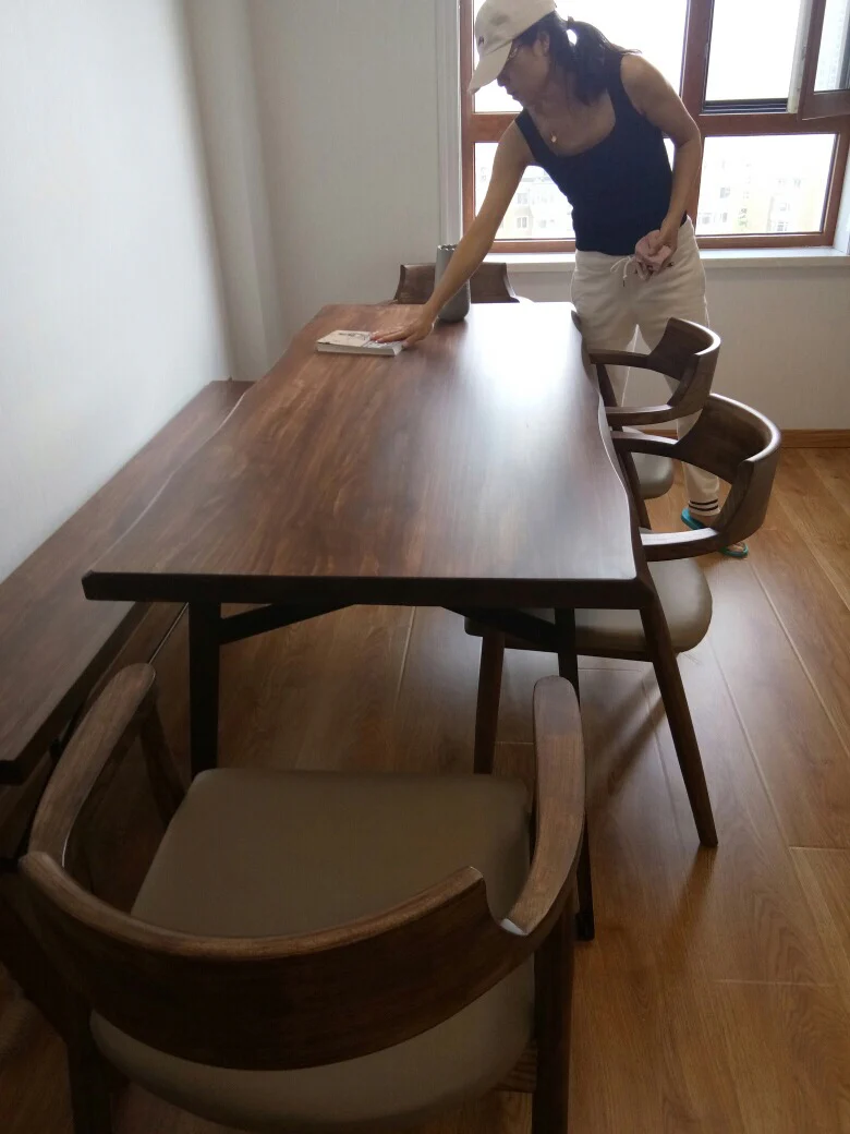 SIGNE Solid Hard Wood Dining Bench / Chair - Image 12