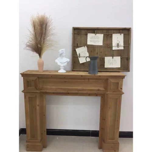 SOFIA Rustic Wooden Fireplace - Image 5