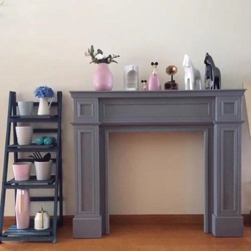 SOFIA Rustic Wooden Fireplace - Image 7