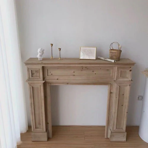 SOFIA Rustic Wooden Fireplace - Image 9