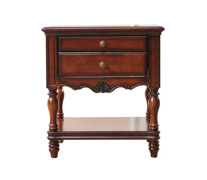SOPHIA HILTON American Style Solid Wood Bedside Table Modern Classic - Image 6