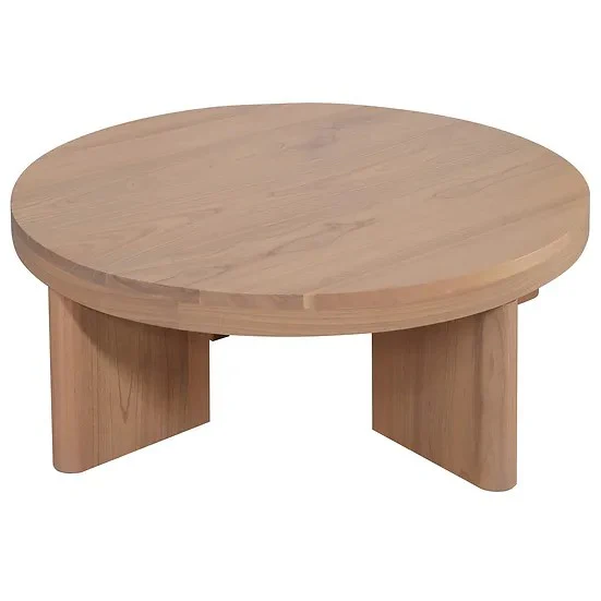 RADISSON Apollo Teak Round Coffee Table 90 x 90 x 35 cm TEK168 CT 090 AP (WN) ( Picture Colour Illustration for Reference Only ) - Image 2