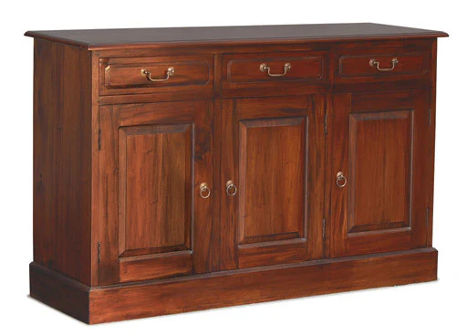 Tasmania Buffet Sideboard 3 Door 3 Drawers Solid Wood TEK168 SB 303 PN ( 3 Colour )
