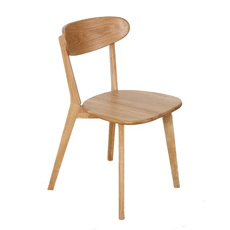 TOBY ACCORD Rustic Solid Wood Dining Chair - Image 5