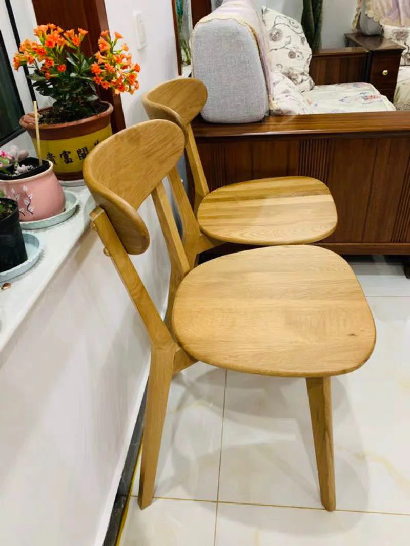 TOBY ACCORD Rustic Solid Wood Dining Chair - Image 9