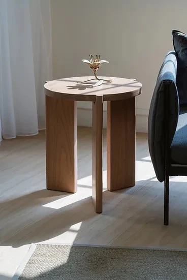 WAREHOUSE SALE RADISSON Apollo Teak Round Side Table Full Solid 50cm H x 45cm W x 45cm D TEK168 LT 000 AP ( Discount Price $249, Special Price $199 ) - Image 8