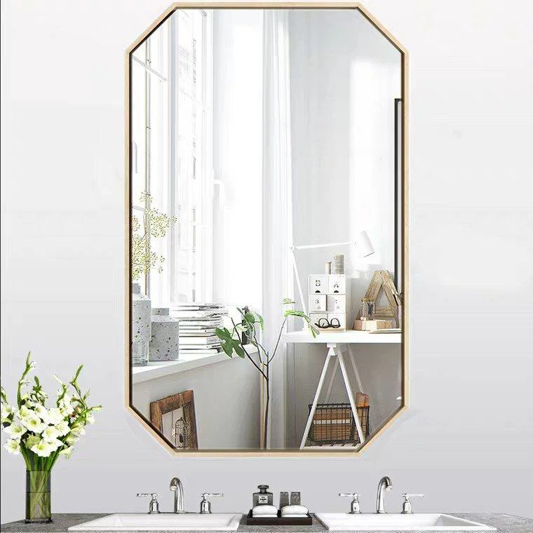 ANNA Gold Accented Wall Hanging Mirror ( Discount Price $100) - Image 4