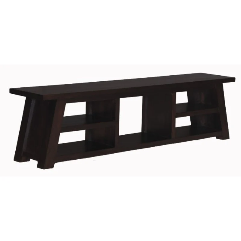 Japanese TV Console 5 Shelves Design TEK168 SB 000 JS - Image 4