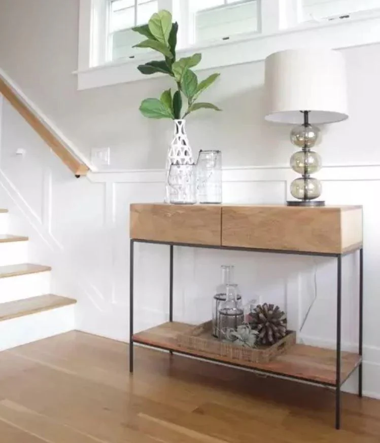 WILLOW Solid Wood Hallway Cabinet Console - Image 3