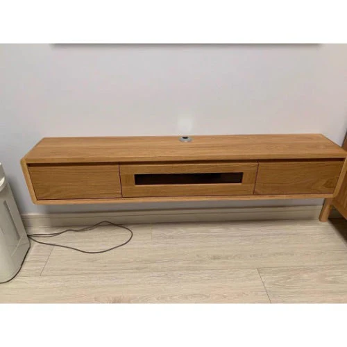 WILLOW TV Console Solid Wood Entertainment Unit ( Select from 6 Size ) - Image 6
